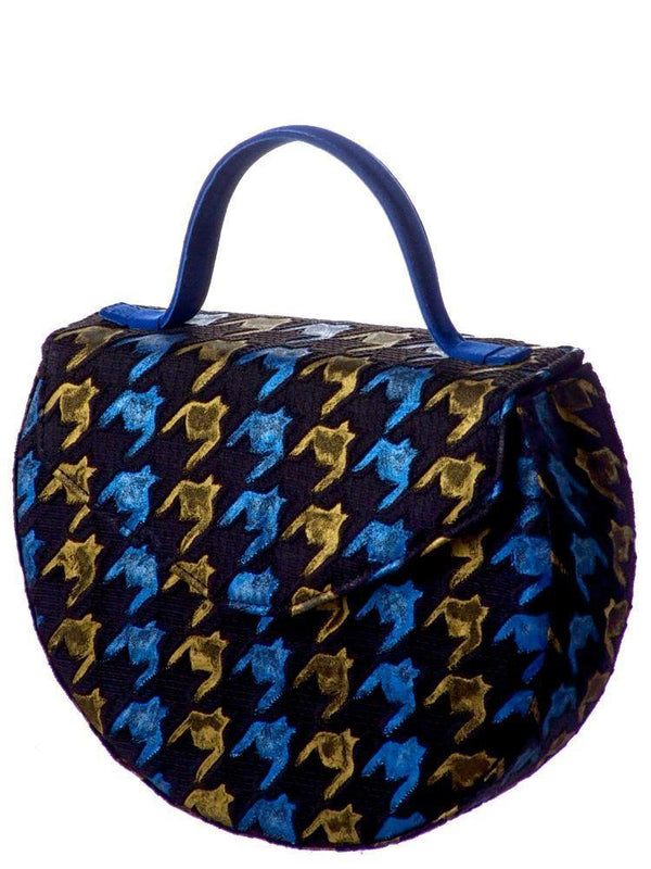 Geanta piele si dantela pictata manual  Liza Panait Liza Panait Online Boutique